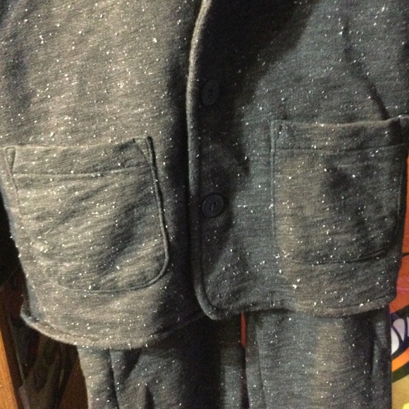 Oshkosh Gosh baby b’gosh comfy dark gray suit jacket and pants size 4t set only - Picture 6 of 13